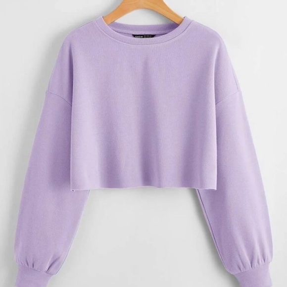 SHEIN Tops - ✨HPx2✨lavender pullover sweatshirt